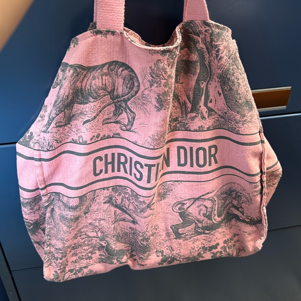 Dior tote bag